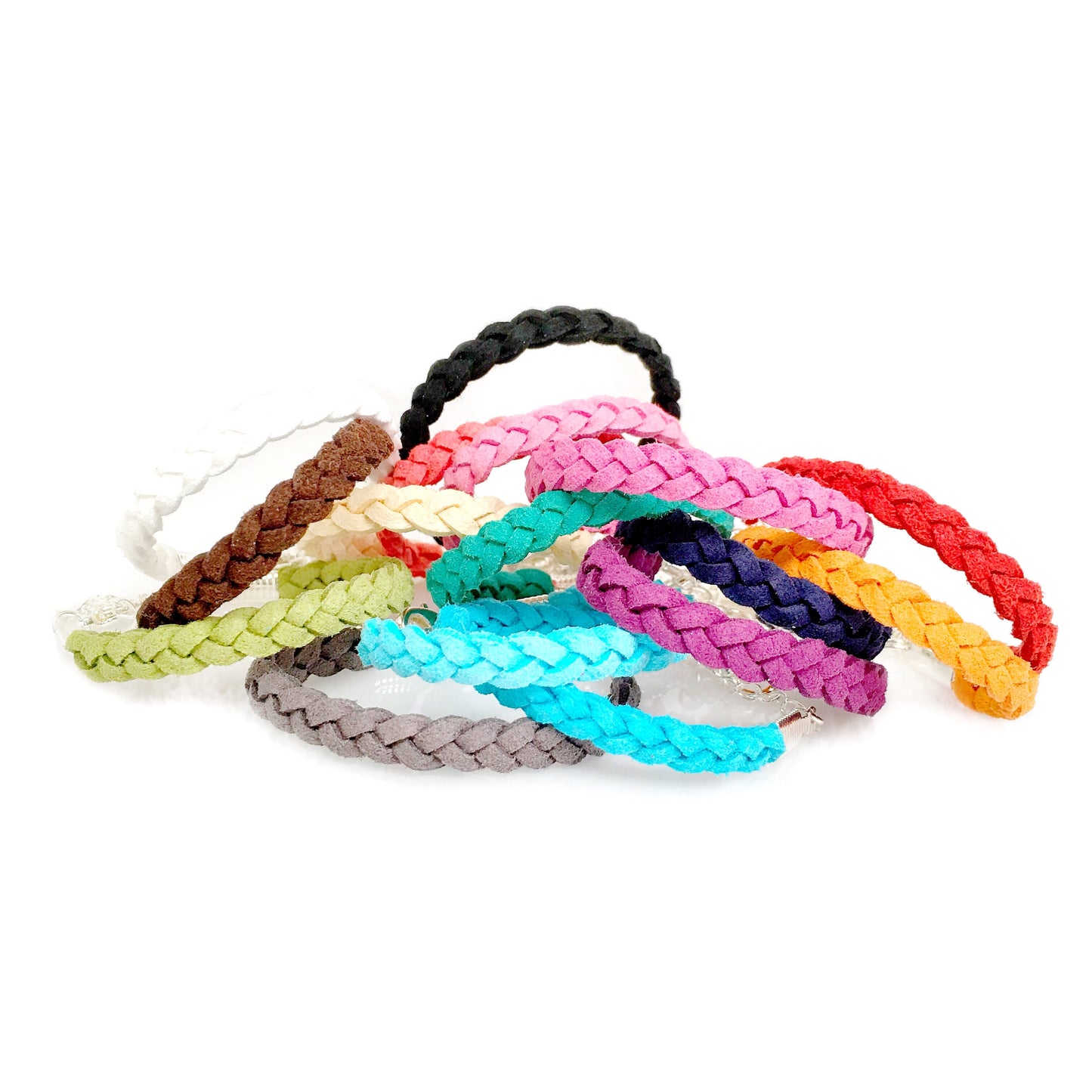 Little Leather Bracelet / Kids Essential Oil Diffuser Jewelry - Late Night Luna