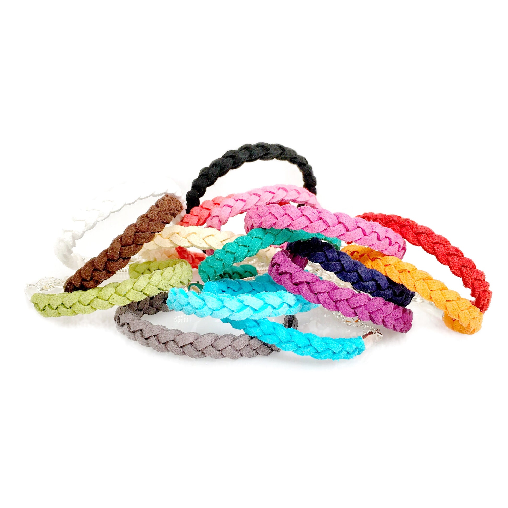Little Leather Bracelet / Kids Essential Oil Diffuser Jewelry - Late Night Luna