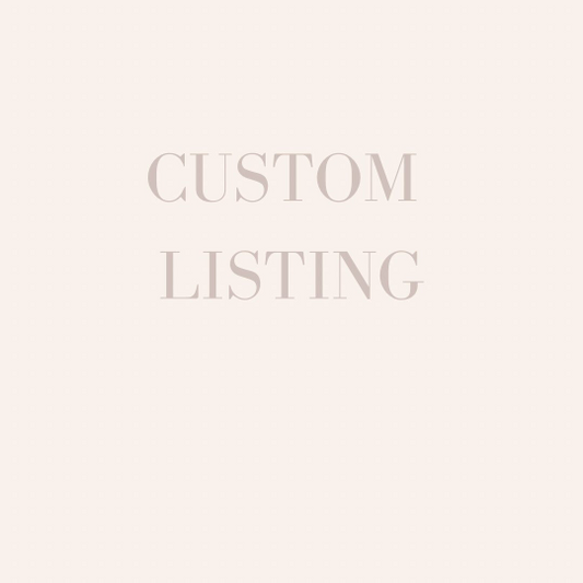 Custom Listing