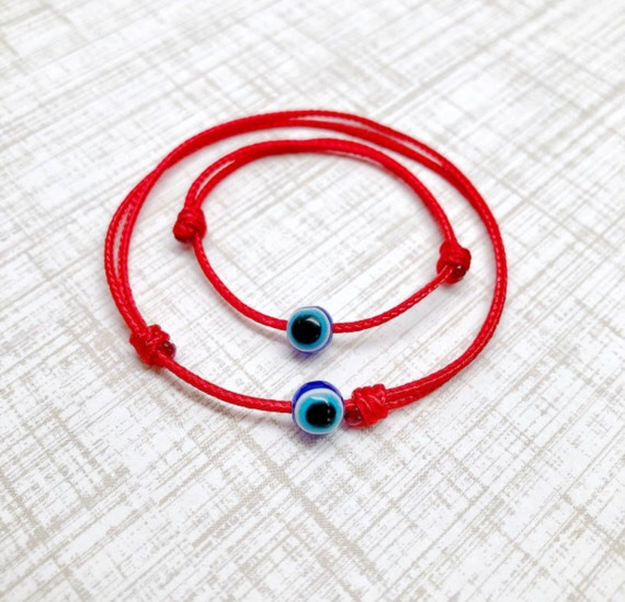 Parent & Baby Evil Eye Matching Bracelets Set