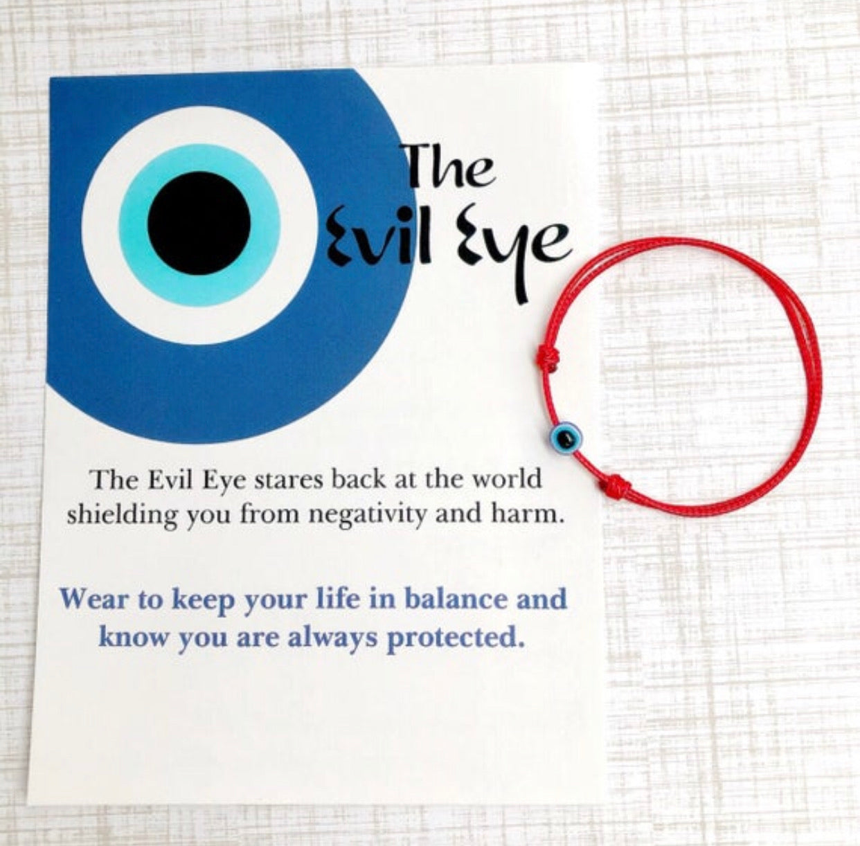 Evil Eye Adjustable Bracelet